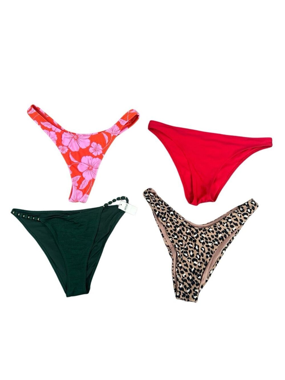 aerie women’s M cheeky cut bikini swim bottoms bundle summer beach vacation